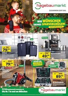 Hagebaumarkt Prospekt der KW 50 "WIR WÜNSCHEN FROHES SPARVERGNÜGEN!" Aktueller Hagebaumarkt Prospekt "WIR WÜNSCHEN FROHES SPARVERGNÜGEN!" Seite 1 von 8 Seiten