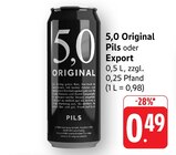 Pils Angebote von 5,0 Original bei EDEKA Baiersbronn für 0,49 €