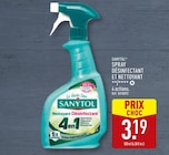 Spray désinfectant et nettoyant** ✪ - Sanytol en promo à 3,19 € chez Aldi Spray désinfectant et nettoyant** ✪ - Sanytol dans le catalogue Aldi