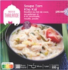 Soupe tom kha kaï dans le catalogue Picard