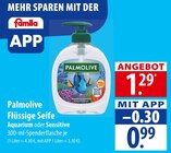 Flüssige Seife Aquarium Angebote von Palmolive bei famila Nordost Celle für 0,99 €