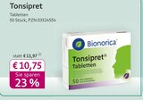 Tonsipret bei mea - meine apotheke im Prospekt "" für 10,75 €