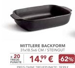 Backformen im EDEKA Prospekt Mittlere Backform im aktuellen EDEKA Prospekt für 14,99 €