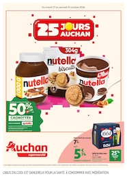 Catalogue Supermarchés de Auchan Supermarché à Bourgoin-Jallieu Prospectus Auchan Supermarché à Bourgoin-Jallieu, "25 JOURS AUCHAN", 28 pages, 27/10/2026 - 31/10/2026