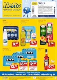 Netto Marken-Discount Prospekt für Aschaffenburg mit 2 Seiten Netto Marken-Discount Prospekt für Aschaffenburg: "DER ORT, AN DEM DU IMMER AUSGEZEICHNETE PREISE FINDEST.", 2 Seiten, 10.06.2025 - 14.06.2025