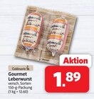 Gourmet Leberwurst Angebote von Goldmarie bei Markant Nordwest Osnabrück für 1,89 €