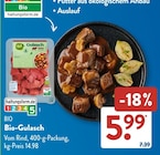 Bio-Gulasch bei ALDI SÜD im Prospekt "" für 5,99 €