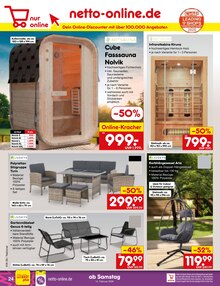 Gartenmöbel im aktuellen Netto Marken-Discount Prospekt (Mainz) Gartenmöbel im Netto Marken-Discount Prospekt "Aktuelle Angebote" mit 54 Seiten (Mainz)