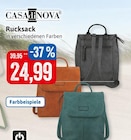 Rucksack im Angebot bei Kaufhaus Stolz in Neumünster Rucksack Angebote von CASAdiNOVA bei Kaufhaus Stolz Neumünster für 24,99 €