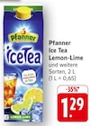 Ice Tea Lemon-Lime im Angebot bei EDEKA in Pirmasens Ice Tea Lemon-Lime Angebote von Pfanner bei EDEKA Pirmasens für 1,29 €