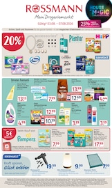 Rossmann Drogerie-und-Parfuemerie Prospekt der aktuellen Woche mit 22 Seiten, gültig von 03.08.2026 bis 07.08.2026, in Erwitte und Umgebung Aktueller Rossmann Drogerie-und-Parfuemerie Prospekt in Erwitte und Umgebung, "Mein Drogeriemarkt" mit 22 Seiten, 03.08.2026 - 07.08.2026