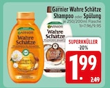 Wahre Schätze Shampoo im EDEKA Prospekt Wahre Schätze Shampoo von Garnier im aktuellen EDEKA Prospekt für 1,99 €