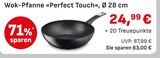 Wok-Pfanne »Perfect Touch« Angebote bei EDEKA Straubing für 24,99 €