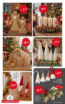 Kerzen im aktuellen Möbel Martin Prospekt (Mannheim) Kerzen im Möbel Martin Prospekt "ZEIT FÜR WEIHNACHTS-ZAUBER" mit 24 Seiten (Mannheim)