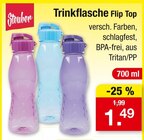 Trinkflasche Flip Top Angebote von Steuber bei Zimmermann Peine für 1,49 €