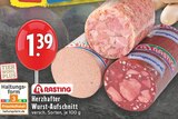 Herzhafter Wurst-Aufschnitt bei E center im Dinslaken Prospekt für 1,39 €