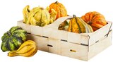 Zierkürbisse im Korb Angebote von REWE Regional bei REWE Köln für 3,99 €