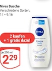 Dusche Creme Soft Angebote von Nivea bei GLOBUS Bad Kreuznach für 2,29 €