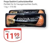 Sashimi Lachsrückenfilet von Froya im aktuellen GLOBUS Prospekt