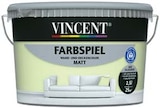 Wand- und Deckenfarbe Farbspiel von Vincent im aktuellen BayWa Bau- und Gartenmärkte Prospekt