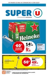 Offre Heineken dans le catalogue Super U du moment à la page 1
