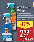 Reiniger von MEISTER PROPER im aktuellen ALDI Nord Prospekt für 2,29 €