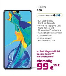 Elektro-Föster GmbH Kirchhundem - Smartphone P30 + MagentaMobil Special Young Smartphone P30 + MagentaMobil Special Young Angebot bei Elektro-Föster GmbH Kirchhundem im Prospekt "Wir wünschen allen Kunden ein frohes & gesundes Neues Jahr!"