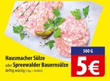 Hausmacher Sülze oder Spreewalder Bauernsülze bei famila Nordost im Neu Wulmstorf Prospekt für 5,00 €