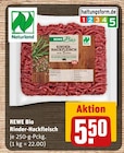 Aktuelles Rinder-Hackfleisch Angebot bei REWE in Karlsruhe ab 5,50 €