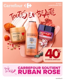 Prospectus Carrefour à Saint-Paul-des-Landes, "TOUTES EN BEAUTÉ", 56 pages, 07/10/2025 - 20/10/2025