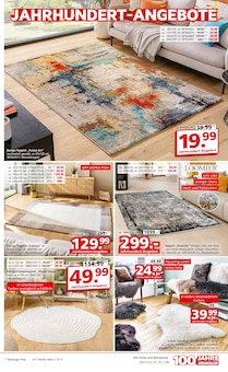 Teppich im Segmüller Prospekt "100 Jahre Jubiläumsfinale bei Segmüller" mit 40 Seiten (Leverkusen)