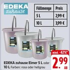 Eimer bei E center im Calw Prospekt für 2,99 €