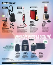 Promos Sac Aspirateur dans le catalogue "ENGAGÉS POUR LA QUALITÉ. ENGAGÉS POUR DEMAIN" de Blanc Brun Sac Aspirateur en promo dans le catalogue Blanc Brun à la page 4