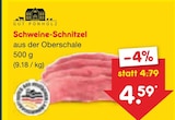 Aktuelle Schweinefleisch Angebote bei Netto Marken-Discount in Bremerhaven Aktuelles Schweine-Schnitzel Angebot bei Netto Marken-Discount in Bremerhaven ab 4,59 €