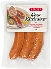 Alpenkäsekrainer im REWE Prospekt Alpenkäsekrainer von Berger im aktuellen REWE Prospekt für 3,99 €