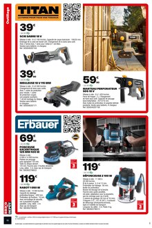 Promo Ponceuse dans le catalogue Brico Dépôt du moment à la page 16