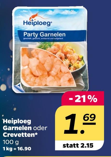 Party Garnelen oder Crevetten