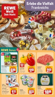 Aktueller REWE Prospekt "Dein Markt" Seite 1 von 22 Seiten für Weilrod