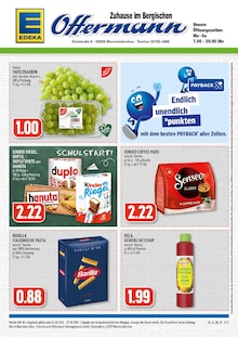 Aktueller EDEKA Prospekt (Wermelskirchen) EDEKA Prospekt "Aktuelle Angebote" mit Seiten (Wermelskirchen)