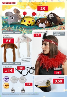 Mütze Angebot im Woolworth Prospekt, gültig von 30.01.2026 bis 11.02.2026 Mütze Angebot im aktuellen Woolworth Prospekt auf Seite 24