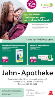 mea - meine apotheke Prospekt der KW 10 "Unsere März-Angebote" Aktueller mea - meine apotheke Prospekt "Unsere März-Angebote" Seite 1 von 4 Seiten