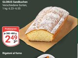 Sandkuchen von GLOBUS im aktuellen GLOBUS Prospekt