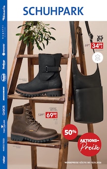 Schuhpark Detmold Prospekt der aktuellen Woche, gültig von 31.10.2026 bis 13.11.2026 Aktueller Schuhpark Detmold Prospekt "Aktions-Preise" mit 8 Seiten