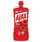 Nettoyant ménager - AJAX en promo chez Carrefour Nettoyant ménager - AJAX dans le catalogue Carrefour