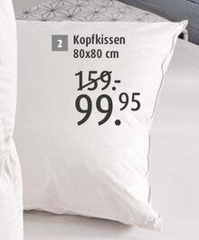Kopfkissen 80x80 cm bei porta Möbel in Osnabrück Kopfkissen 80x80 cm im Angebot bei porta Möbel Osnabrück für 99,95 €