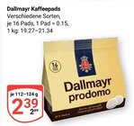 Kaffeepads im Angebot bei GLOBUS in Hof Kaffeepads Angebote von Dallmayr bei GLOBUS Hof für 2,39 €