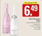 Sekt Angebote von Brut Dargent bei WEZ Minden für 6,49 €