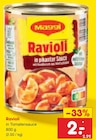 Ravioli von Maggi für 2,00 € bei Netto Marken-Discount im Angebot Ravioli von Maggi im aktuellen Netto Marken-Discount Prospekt