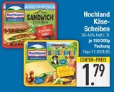 Sandwich Scheiben mit Emmentaler von Hochland im aktuellen EDEKA Prospekt für 1,79 €