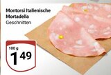 Italienische Mortadella Angebote von Montorsi bei GLOBUS Kaiserslautern für 1,49 €